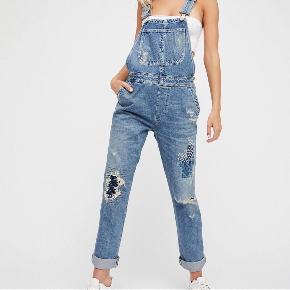 free people citizens of humanity quincey overalls